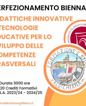 DIDATTICHE INNOVATIVE E TECNOLOGIE EDUCATIVE PER LO SVILUPPO DELLE COMPETENZE TRASVERSALI