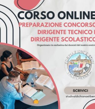 CORSO DI PREPARAZIONE AL CONCORSO PER DIRIGENTI