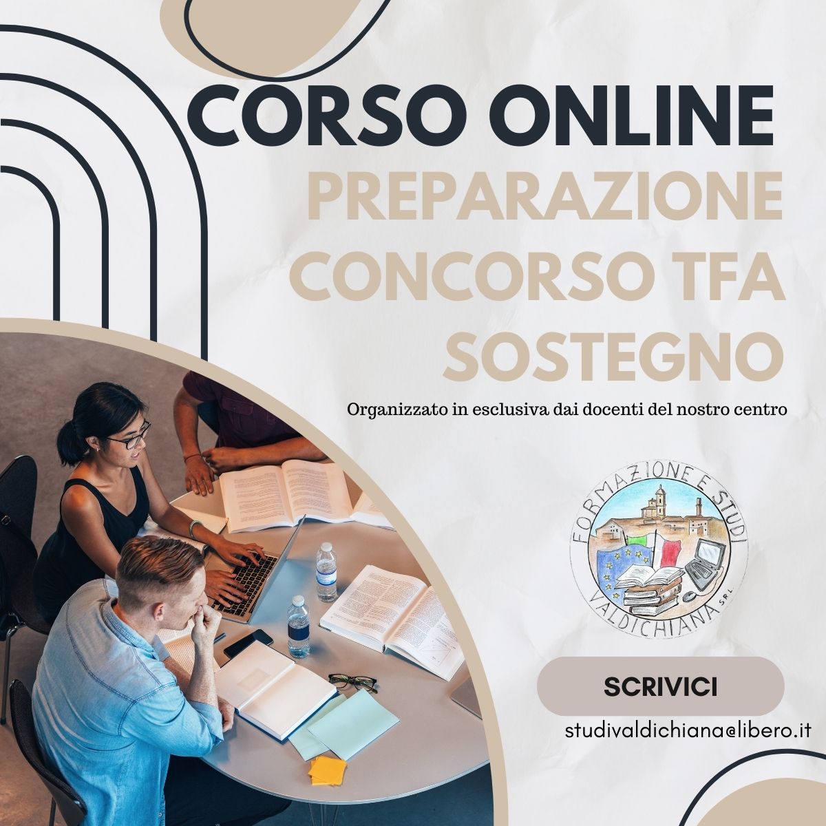 CORSO DI PREPARAZIONE AL CONCORSO TFA SOSTEGNO