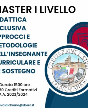 DIDATTICA INCLUSIVA: APPROCCI E METODOLOGIE DELL’INSEGNANTE CURRICULARE E DI SOSTEGNO