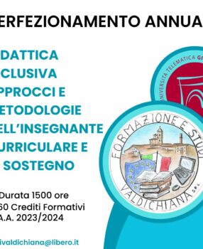 DIDATTICA INCLUSIVA: APPROCCI E METODOLOGIE DELL’INSEGNANTE CURRICULARE E DI SOSTEGNO