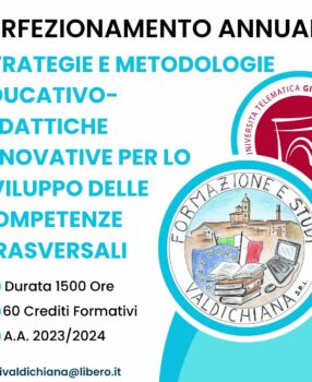 STRATEGIE E METODOLOGIE EDUCATIVO-DIDATTICHE INNOVATIVE PER LO SVILUPPO DELLE COMPETENZE TRASVERSALI